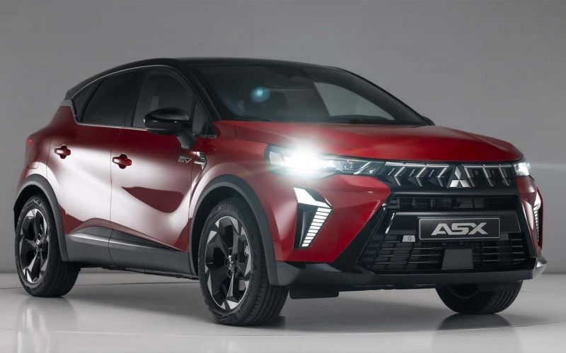 Mitsubishi представила рестайлинговую модель ASX. Это «брат» Renault Captur