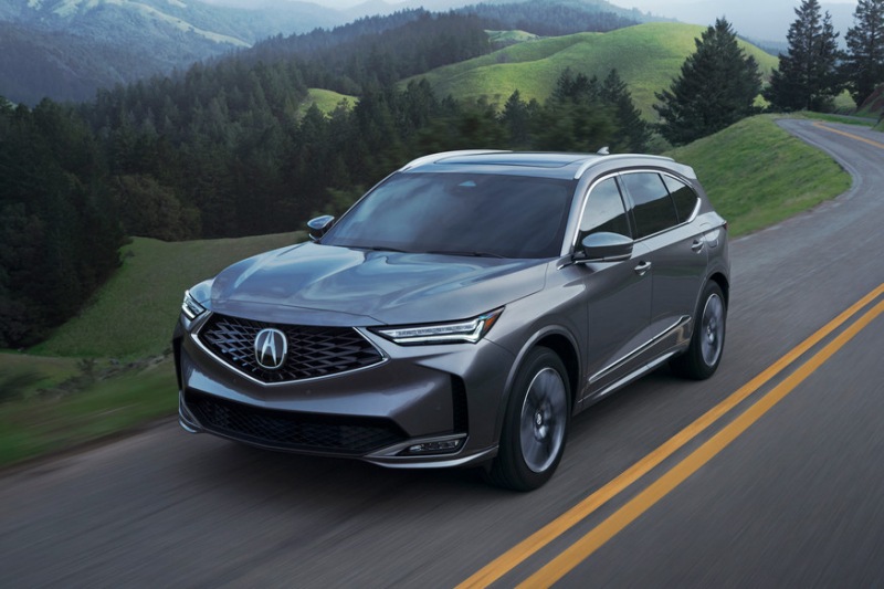 Обновленный кроссовер Acura MDX: наконец-то появился тачскрин