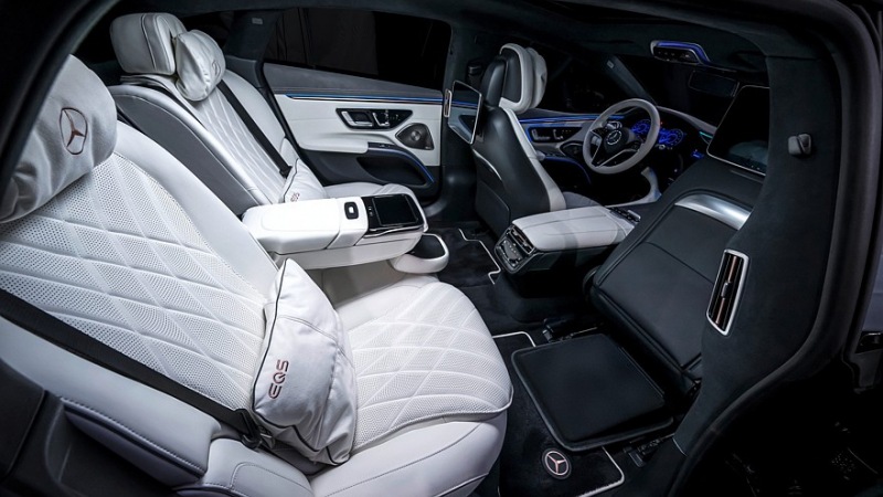 Обновленный Mercedes-Benz EQS: классический передок и увеличенный аккумулятор