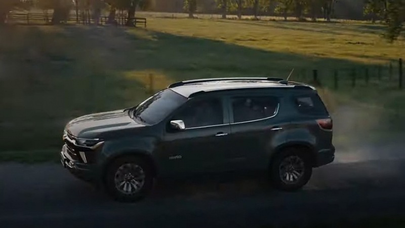 Обновленный внедорожник Chevrolet Trailblazer представлен на видео