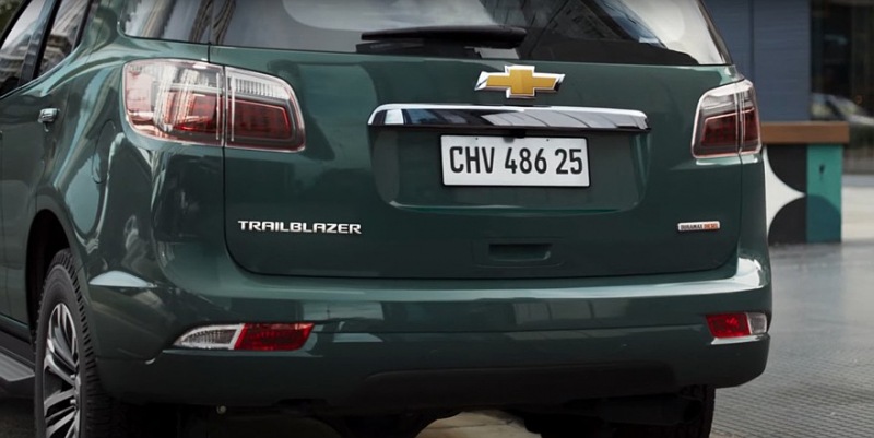 Обновленный внедорожник Chevrolet Trailblazer представлен на видео