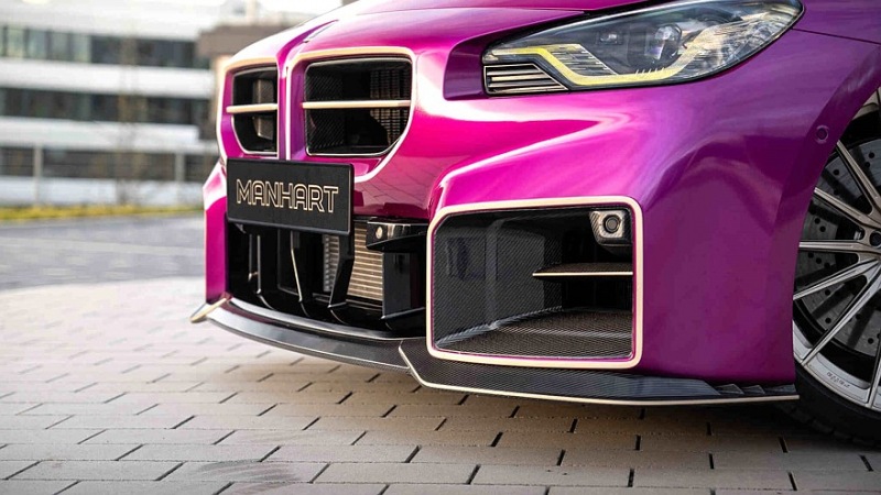 Angry Pink Pony: 715-сильное купе Mannhart MH2 GTR II на базе нынешнего BMW M2