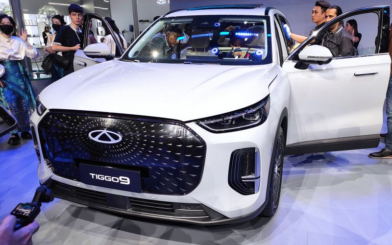 Chery впервые в России тестирует гибрид Tiggo 9, Tiggo 6, Arizzo 8