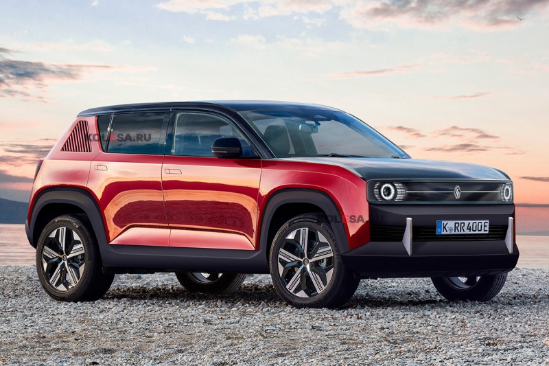 Renault 4 готовится к премьере: первые изображения коммерческой версии кроссовера