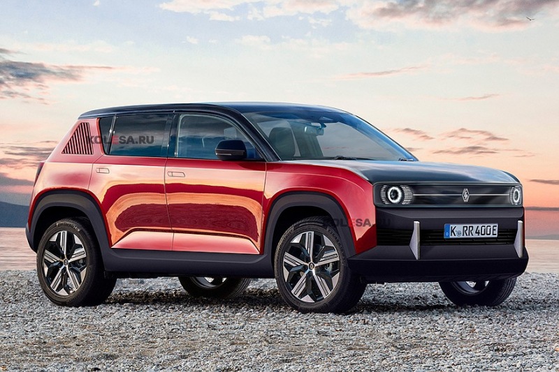 Renault 4 готовится к премьере: первые изображения коммерческой версии кроссовера