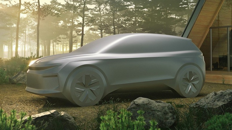 Компактный кроссовер Skoda Elroq появился в первом тизере