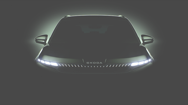Компактный кроссовер Skoda Elroq появился в первом тизере