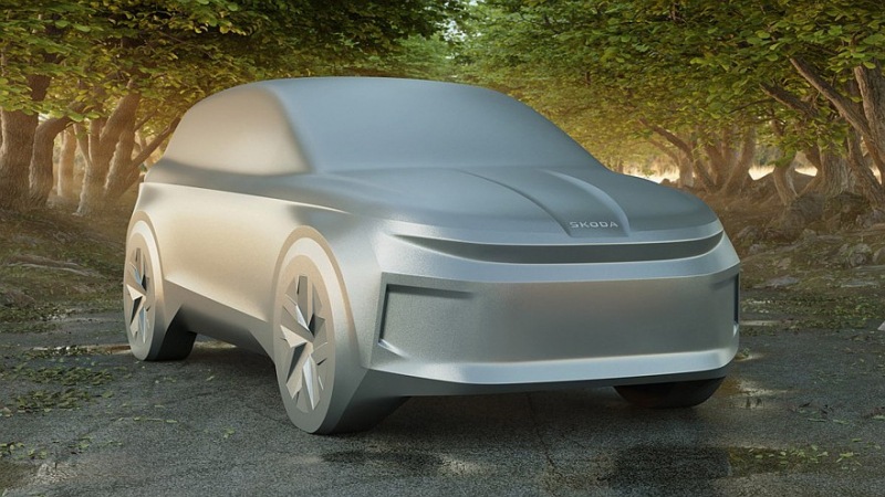 Компактный кроссовер Skoda Elroq появился в первом тизере