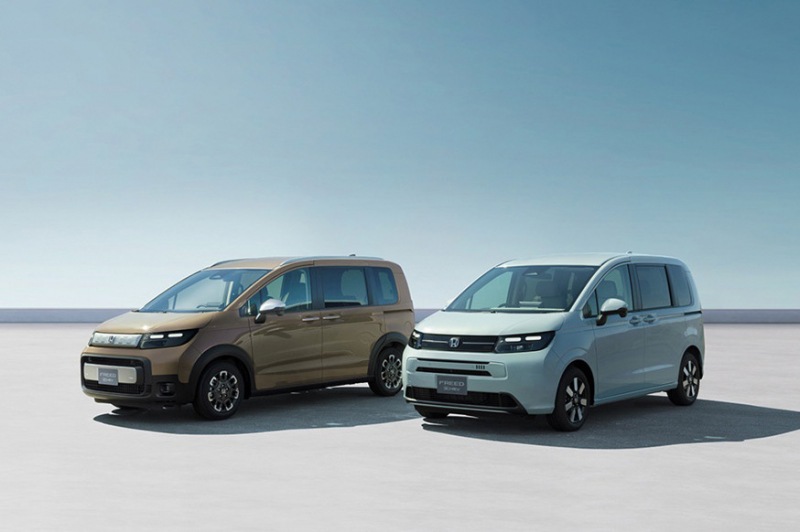 Новый компактвэн Honda Freed имеет большую общую длину при сохранении той же колесной базы