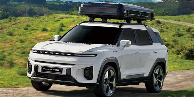Кроссовер KGM Torres EVX от бывшего SsangYong превратился в фургон