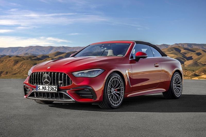 Mercedes-AMG CLE 53 4Matic+ Cabriolet: 4-местный дрифт на свежем воздухе
