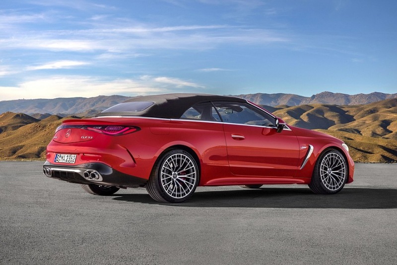 Mercedes-AMG CLE 53 4Matic+ Cabriolet: 4-местный дрифт на свежем воздухе