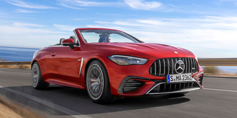 Mercedes-AMG CLE 53 4Matic+ Cabriolet: дрифт вчетвером на свежем воздухе