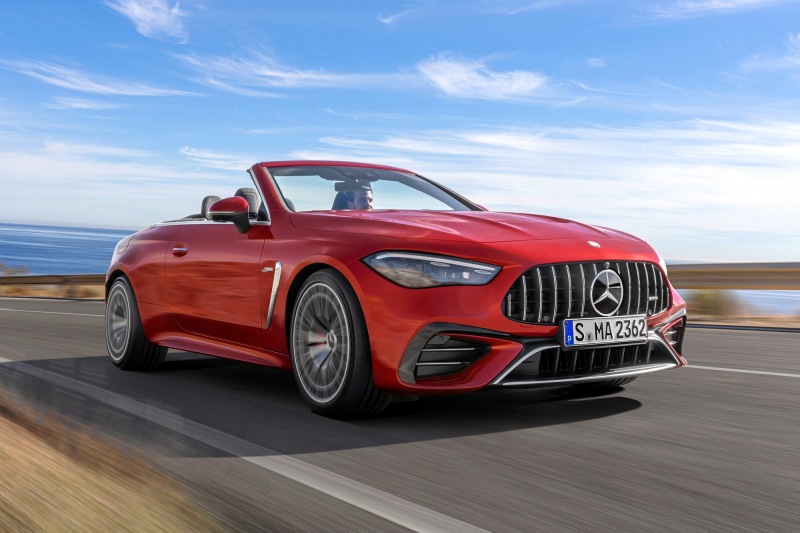 Mercedes-AMG CLE 53 4Matic+ Cabriolet: 4-местный дрифт на свежем воздухе