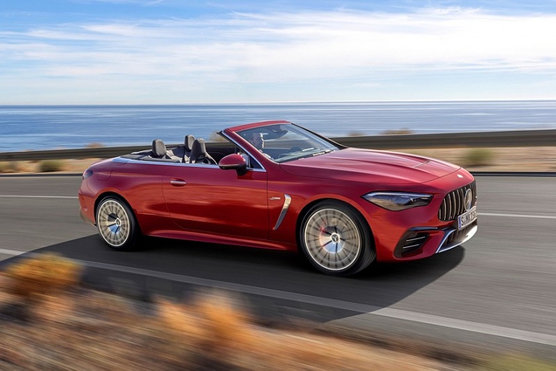 Mercedes-AMG CLE 53 4Matic+ Cabriolet: 4-местный дрифт на свежем воздухе