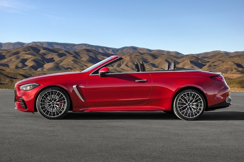 Mercedes-AMG CLE 53 4Matic+ Cabriolet: 4-местный дрифт на свежем воздухе