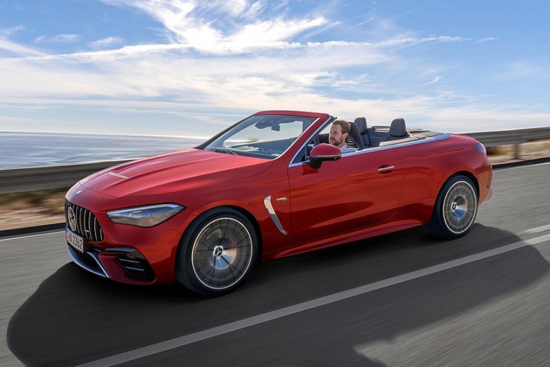 Mercedes-AMG CLE 53 4Matic+ Cabriolet: 4-местный дрифт на свежем воздухе