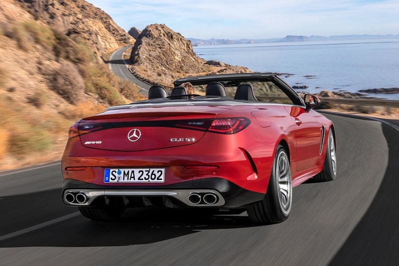 Mercedes-AMG CLE 53 4Matic+ Cabriolet: 4-местный дрифт на свежем воздухе