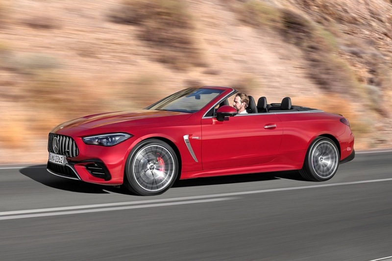 Mercedes-AMG CLE 53 4Matic+ Cabriolet: 4-местный дрифт на свежем воздухе