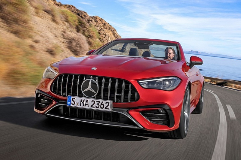 Mercedes-AMG CLE 53 4Matic+ Cabriolet: 4-местный дрифт на свежем воздухе