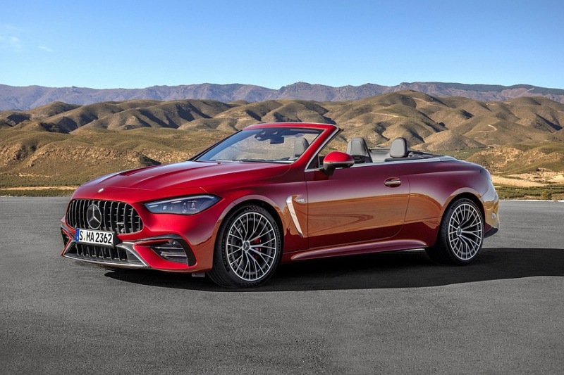 Mercedes-AMG CLE 53 4Matic+ Cabriolet: 4-местный дрифт на свежем воздухе
