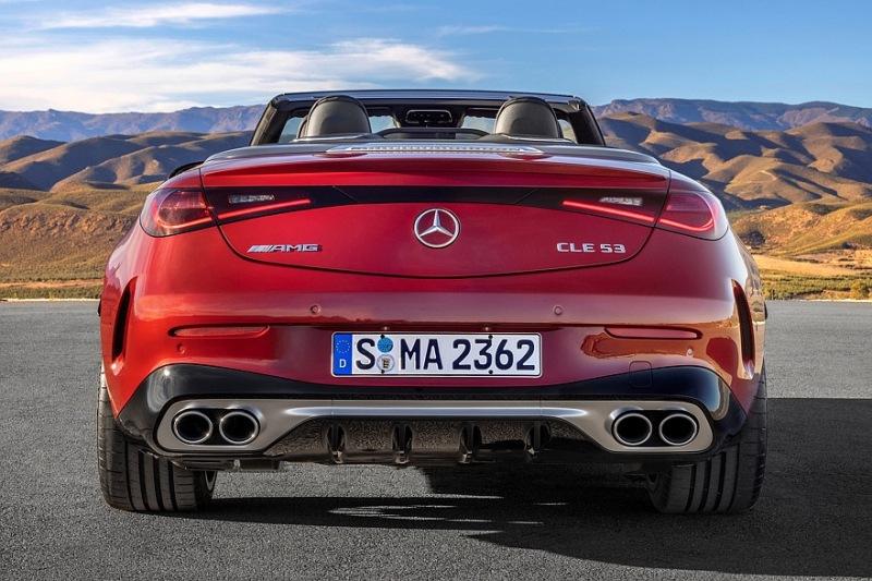 Mercedes-AMG CLE 53 4Matic+ Cabriolet: 4-местный дрифт на свежем воздухе
