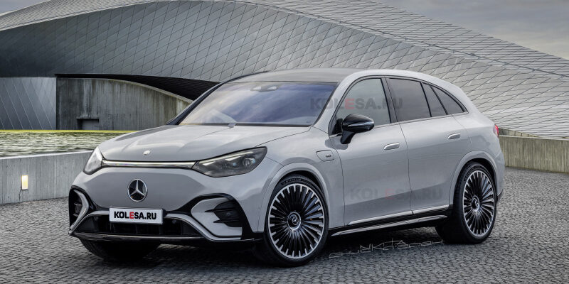 Новый кроссовер Mercedes-Benz GLC EV: первые изображения