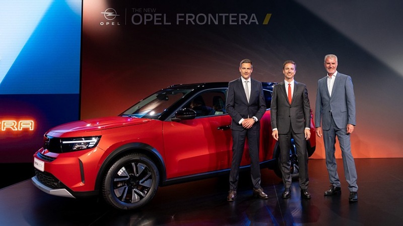 Новый кроссовер Opel Frontera заменит Crossland