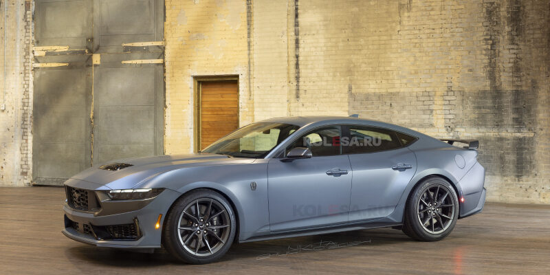 Новый седан Ford Mustang: первые изображения