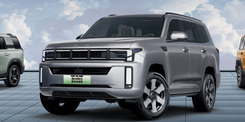Обещанный России внедорожник BAIC BJ60 получил новую версию с другим дизайном