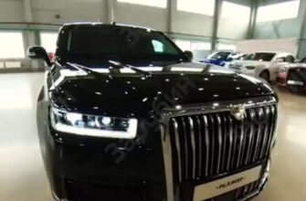 Обновленный Aurus Senat попал на видео до инаугурации президента