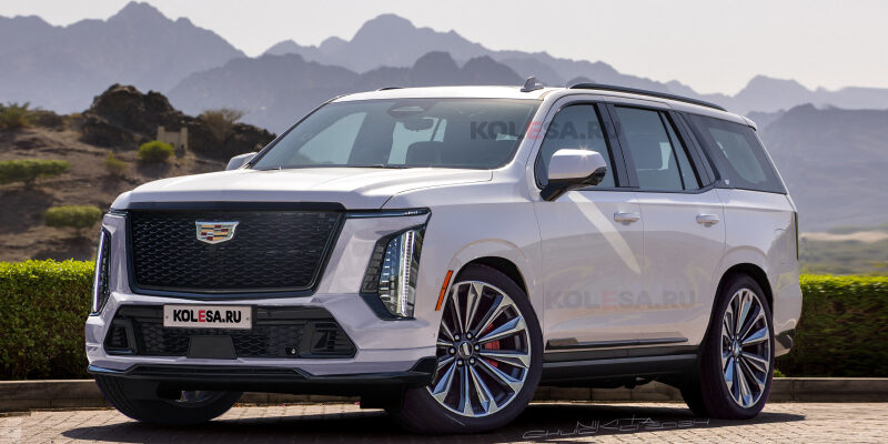 Обновлённый Cadillac Escalade: первые изображения