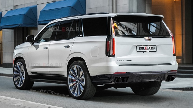 Обновленный Cadillac Escalade: первое изображение