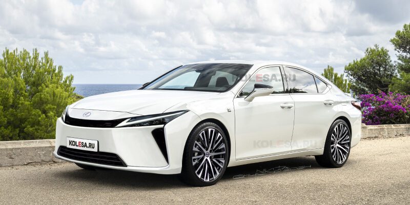 Обновлённый Lexus ES: первые изображения