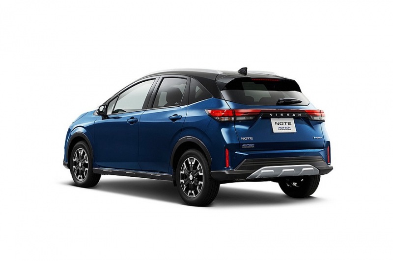 Обновленный Nissan Note: теперь кроссовер Autech с увеличенным дорожным просветом