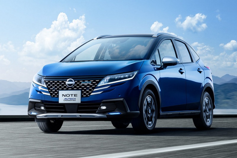 Обновленный Nissan Note: теперь кроссовер Autech с увеличенным дорожным просветом