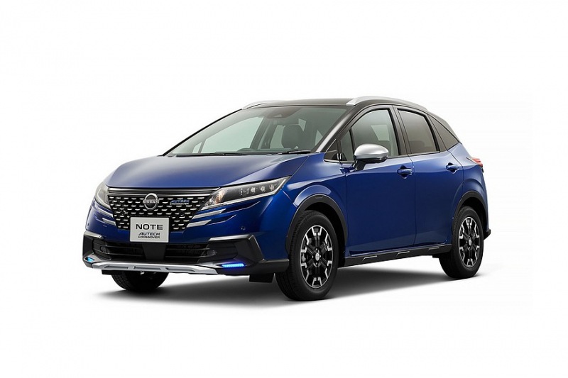Обновленный Nissan Note: теперь кроссовер Autech с увеличенным дорожным просветом