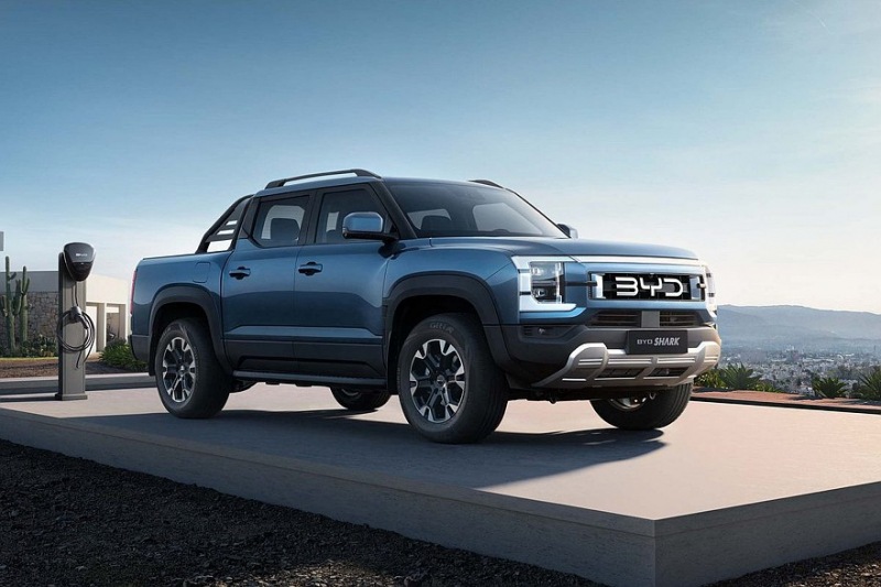 Пикап BYD Shark с дизайном, вдохновленным Ford, собирается покорить мировой рынок