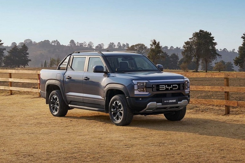 Пикап BYD Shark с дизайном, вдохновленным Ford, собирается покорить мировой рынок