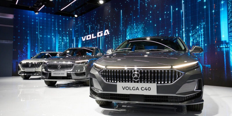 Представлены новые автомобили Volga: седан и кроссоверы