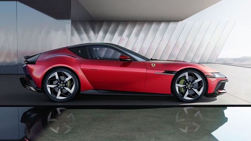 Преемник Ferrari 812 Superfast: рассекречен 12-цилиндровый спорткар