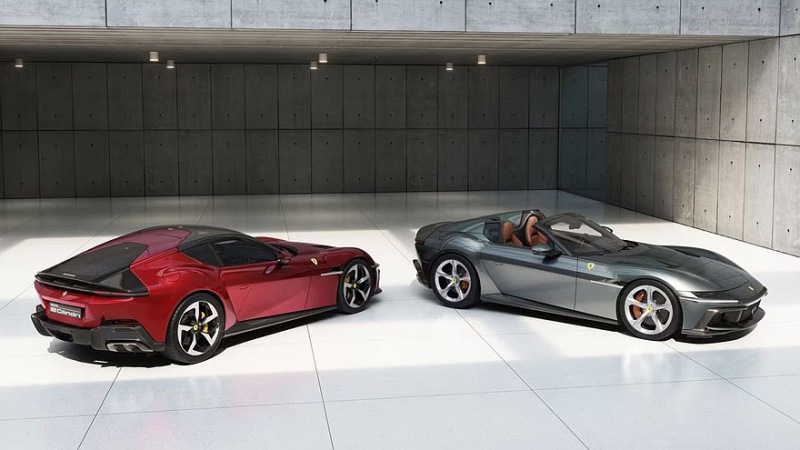 Преемник Ferrari 812 Superfast: рассекречен 12-цилиндровый спорткар