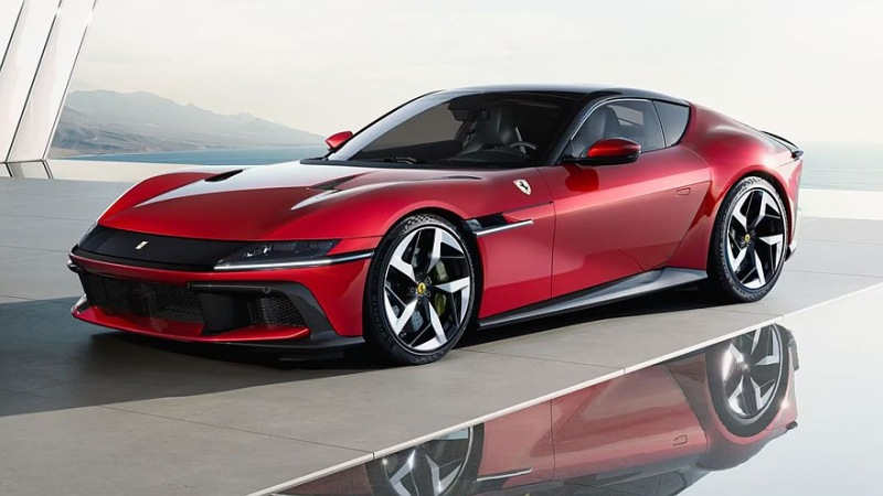 Преемник Ferrari 812 Superfast: рассекречен 12-цилиндровый спорткар