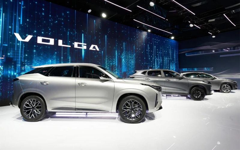 Российский автомобиль «Волга» Changan оказался перекрашенным