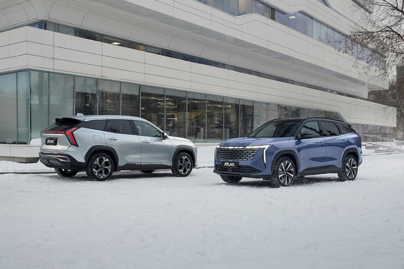 Российский Geely Atlas получит полный привод и классическую автоматическую коробку передач