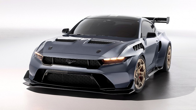 Шедевр Ford Mustang GTD оснащен внутренним окном для наблюдения за подвеской