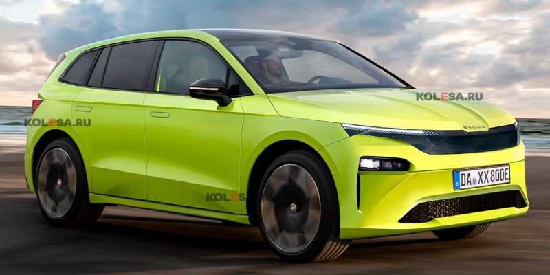 Skoda готовит к презентации маленький кроссовер: первое изображение серийного Epiq