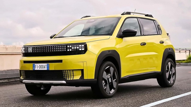 Кроссовер эконом-класса Fiat Grande Panda появился на первом фото