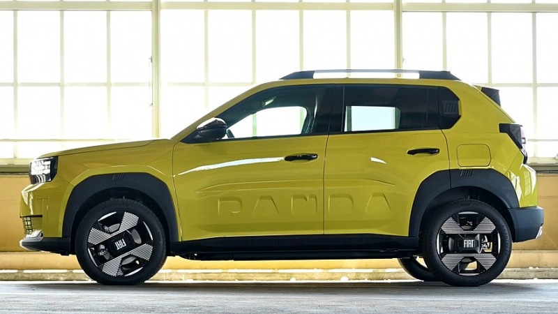 Кроссовер эконом-класса Fiat Grande Panda появился на первом фото