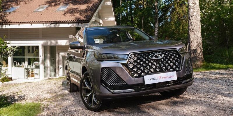 Chery показал фото обновленного кроссовера Tiggo 7 Pro Max